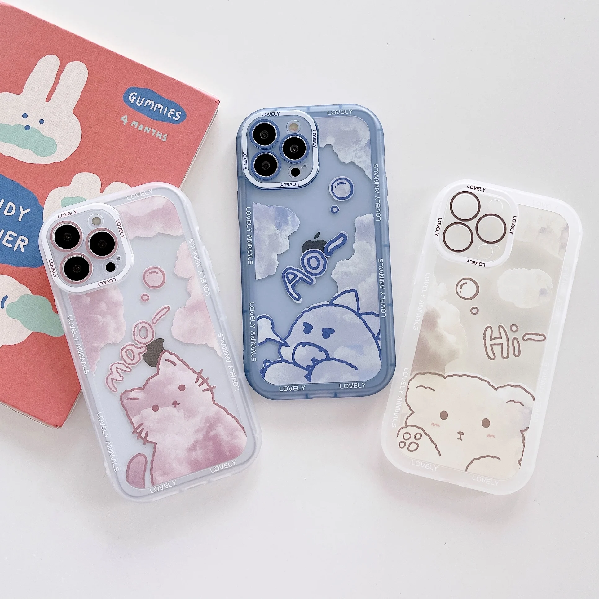 Fashion Cute Funny Cartoon Color Crafts Shockproof Soft Silicone Phone Case for 11 12 13 Pro Max mini X Xr Xs 8 7 plus se 2022
Fashion Cute Funny Cartoon Color Crafts Shockproof Soft Silicone Phone Case for 11 12 13 Pro Max mini X Xr Xs 8 7 plus se 2022