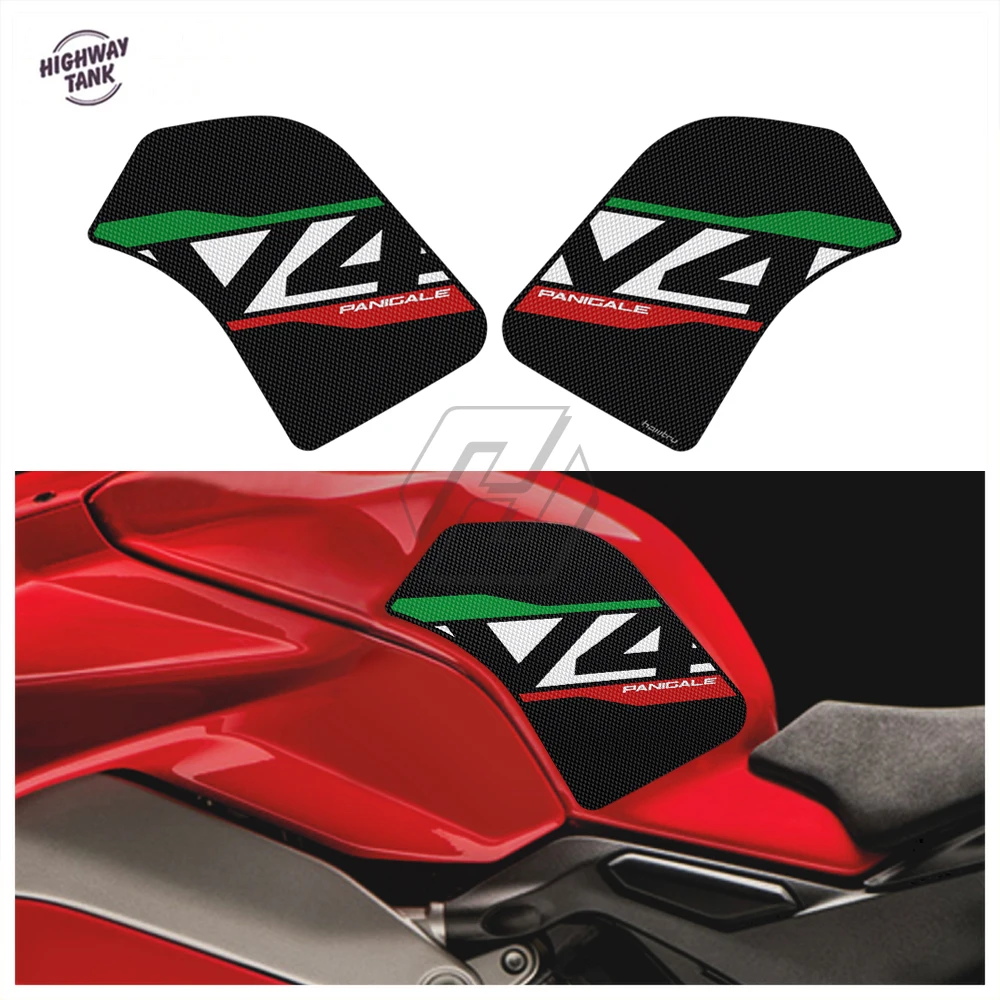 Motorcycle Anti-slip Side Tank Pad Protection Knee Grip Mat for Ducati Panigale V4 V4S 1100 Corse SP 2018-2022
Motorcycle Anti-slip Side Tank Pad Protection Knee Grip Mat for Ducati Panigale V4 V4S 1100 Corse SP 2018-2022