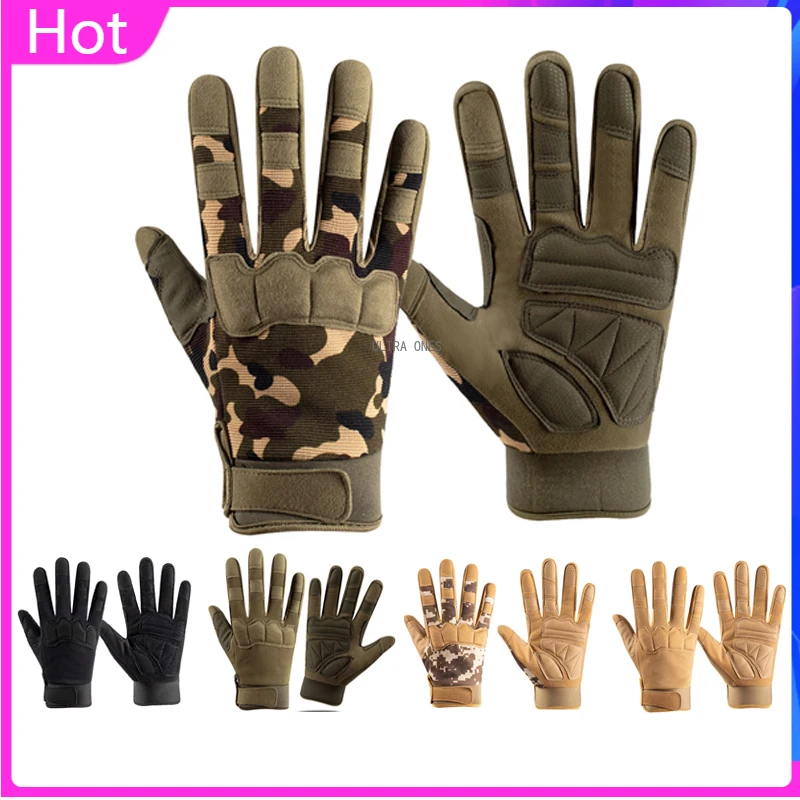 Tactical Hunting Glove Outdoor Sport Touch Screen Full Finger Gloves Combat Training Shooting Climbing Motorcycle Camping Gloves
Tactical Hunting Glove Outdoor Sport Touch Screen Full Finger Gloves Combat Training Shooting Climbing Motorcycle Camping Gloves