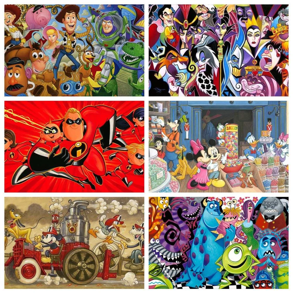 Disney 5D DIY Diamond Painting Cartoon Character Cross Stitch Set Hand Inlaid Artwork Children's Home Wall Art Decoration
Disney 5D DIY Diamond Painting Cartoon Character Cross Stitch Set Hand Inlaid Artwork Children's Home Wall Art Decoration