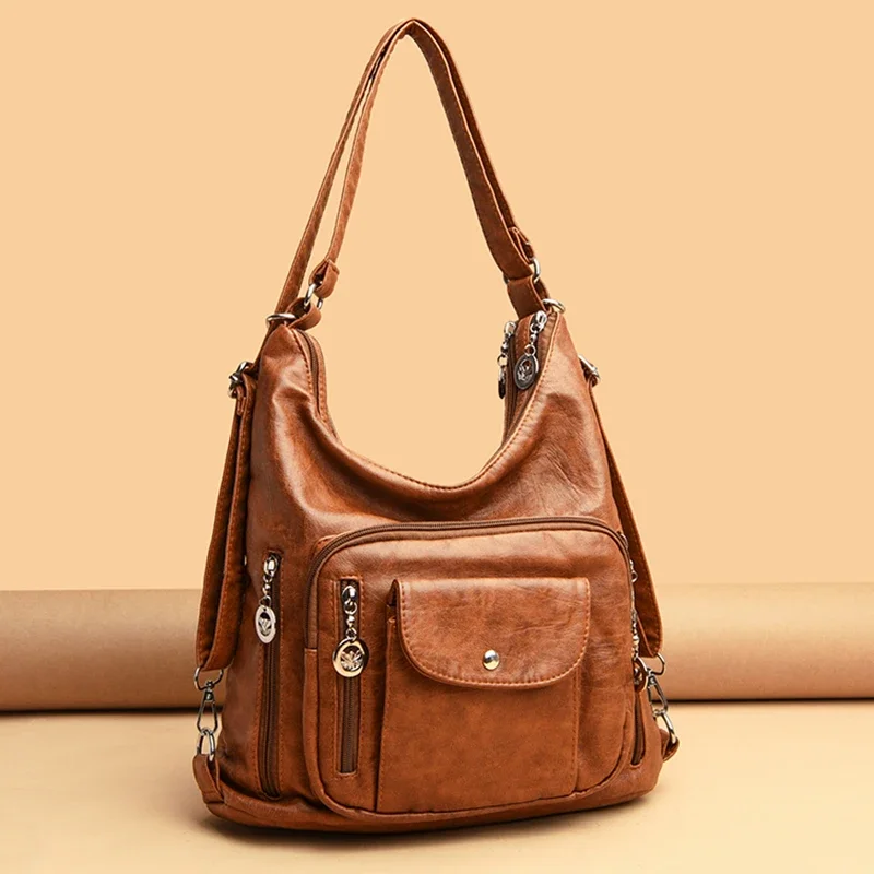 Women 3 Shoulder Vintage Handbags Leather Pu 1 Designer Women Ladies High Tote In Women Backpack Casual Quality Bag Bag Backpack
Women 3 Shoulder Vintage Handbags Leather Pu 1 Designer Women Ladies High Tote In Women Backpack Casual Quality Bag Bag Backpack