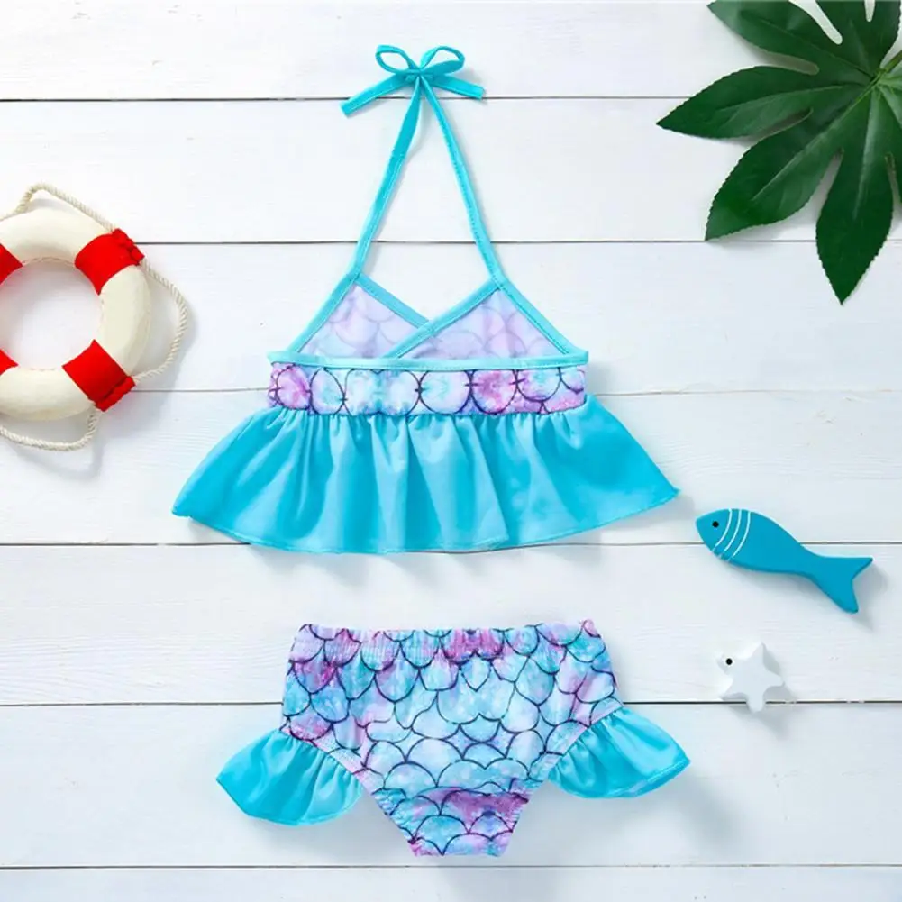 Lightweight 1 Set Popular Mermaid Style Bathing Suit 3 Sizes Bathing Suit Nice-looking for Swimming Pool
Lightweight 1 Set Popular Mermaid Style Bathing Suit 3 Sizes Bathing Suit Nice-looking for Swimming Pool