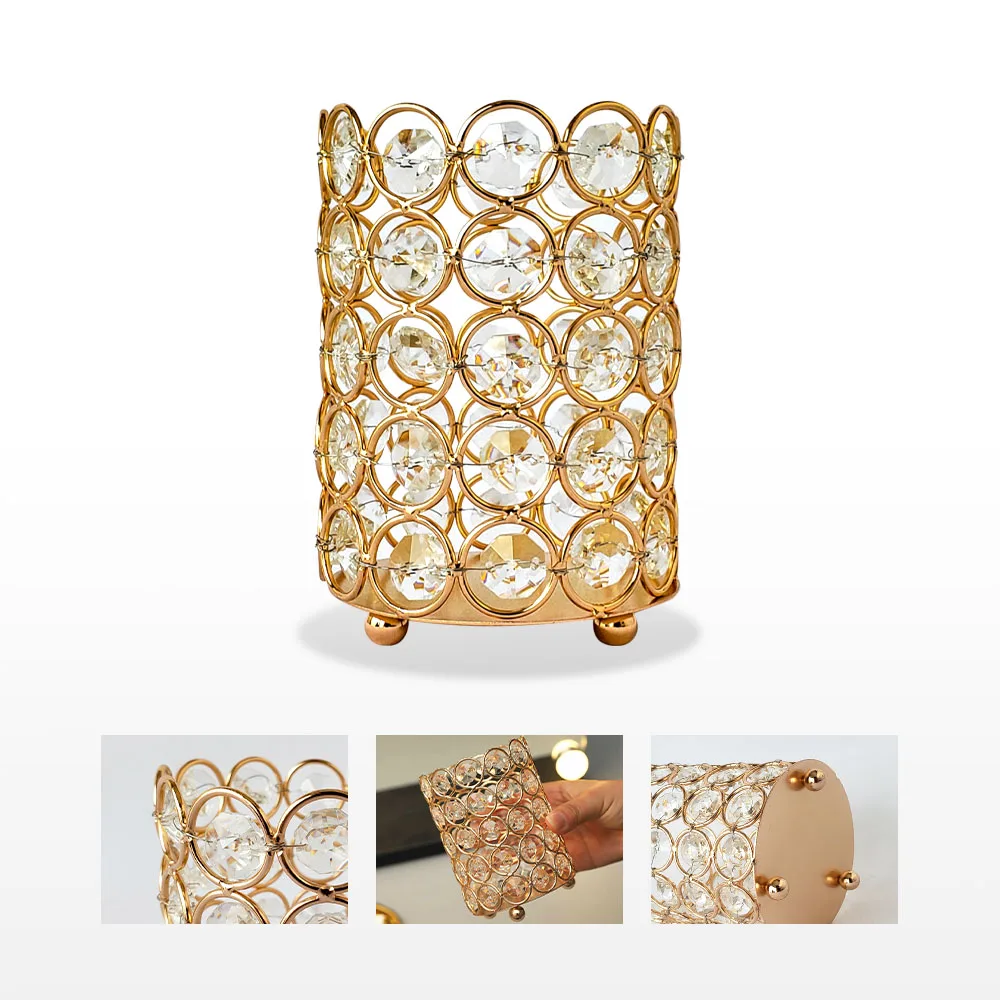 Europe Metal Makeup Brush Storage Tube Eyebrow Pencil Makeup Organizer Bead Crystal Glass Jewelry Storage Box Home Decor
Europe Metal Makeup Brush Storage Tube Eyebrow Pencil Makeup Organizer Bead Crystal Glass Jewelry Storage Box Home Decor