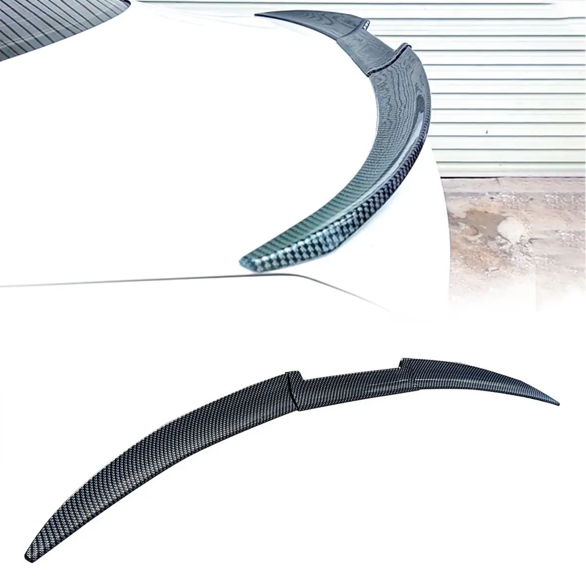 Adjustable Rear Trunk Spoiler Wing M4 Style Modification Rear Tail Wing Trim Universal Car Trunk Roof Lid Spoiler & Wings
Adjustable Rear Trunk Spoiler Wing M4 Style Modification Rear Tail Wing Trim Universal Car Trunk Roof Lid Spoiler & Wings