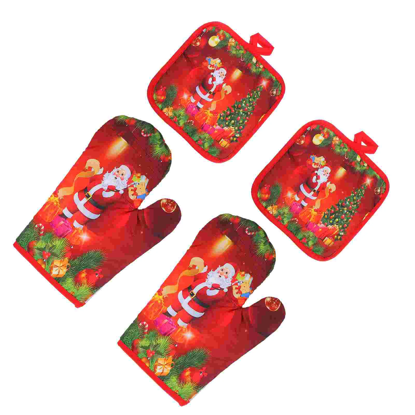 Oven Pot Mitts Andholders Kitchen Holder Christmas Heat Holiday Resistant Mitt Cotton Hot Mittens Cooking Sets Setgloves
Oven Pot Mitts Andholders Kitchen Holder Christmas Heat Holiday Resistant Mitt Cotton Hot Mittens Cooking Sets Setgloves