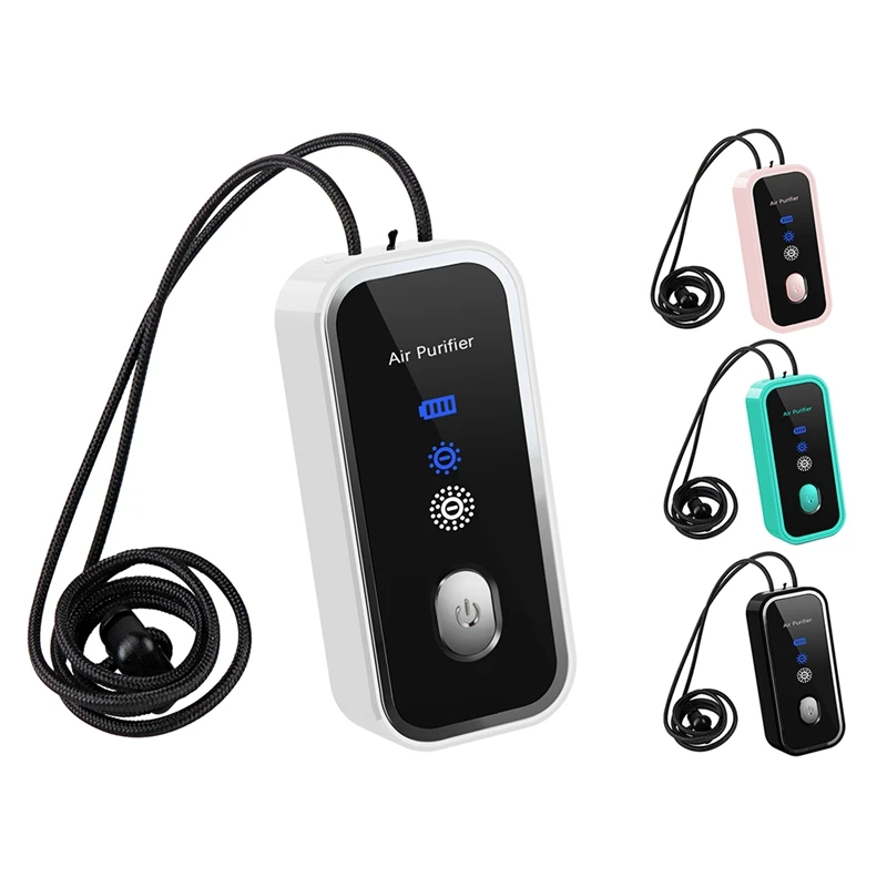120 Million Negative Ion Personal Wearable Mini Portable 800MAH Battery Necklace Car Hanging Neck Air Purifier
120 Million Negative Ion Personal Wearable Mini Portable 800MAH Battery Necklace Car Hanging Neck Air Purifier