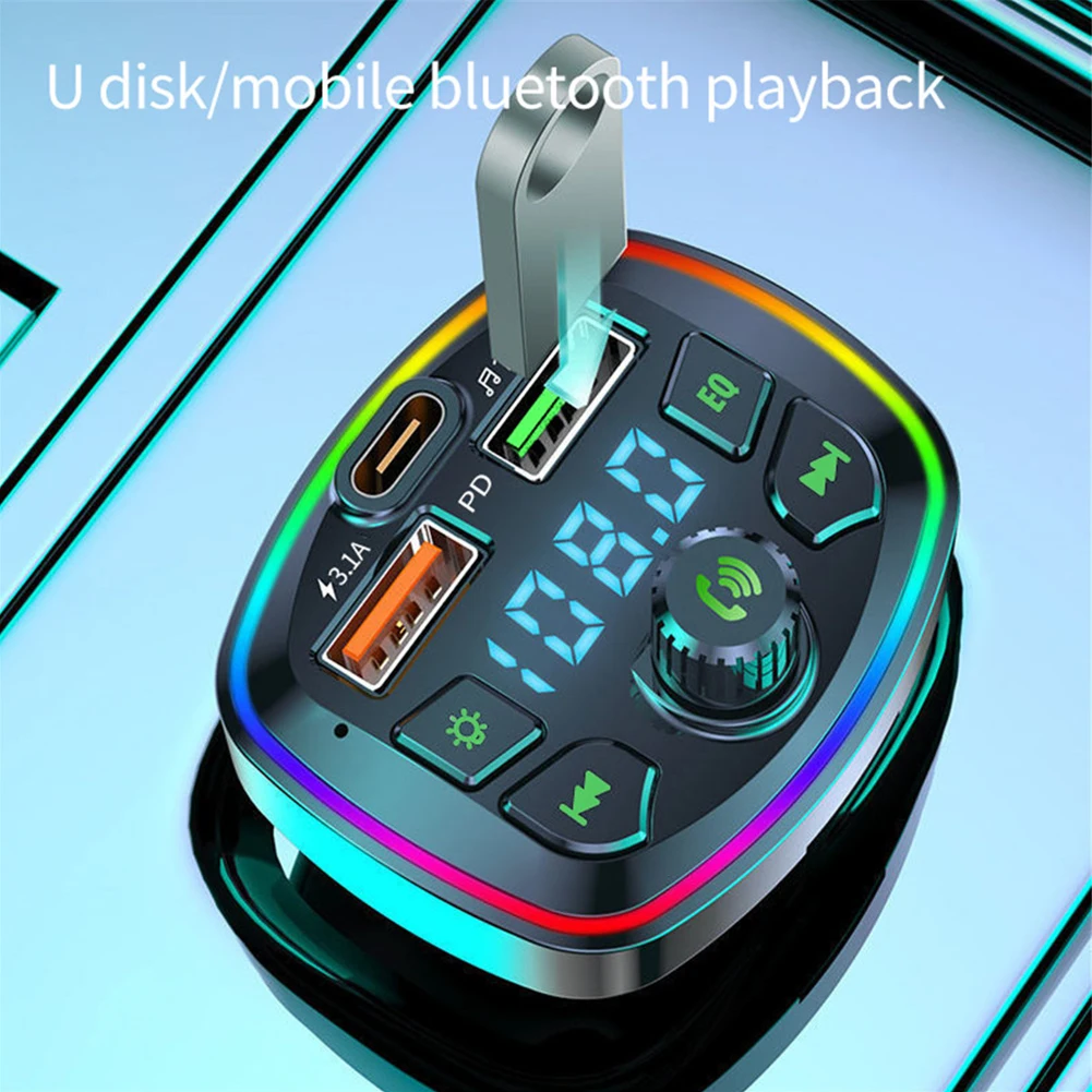 Car FM Transmitter Bluetooth MP3 Player Wireless Handsfree Dual USB Charger Car Accessories High-quality Durable Charging Socket
Car FM Transmitter Bluetooth MP3 Player Wireless Handsfree Dual USB Charger Car Accessories High-quality Durable Charging Socket