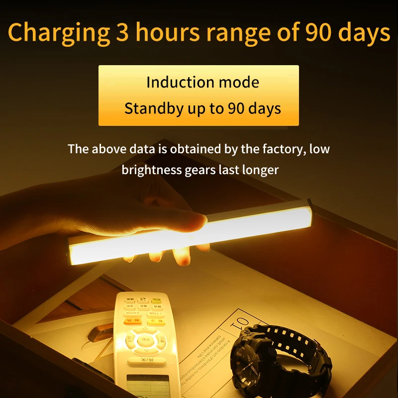 LED Night Lights USB Rechargeable Smart Lamp Motion Sensor Under Cabinet Light For Room Kitchen Bedroom 10/20/30/50cm
LED Night Lights USB Rechargeable Smart Lamp Motion Sensor Under Cabinet Light For Room Kitchen Bedroom 10/20/30/50cm