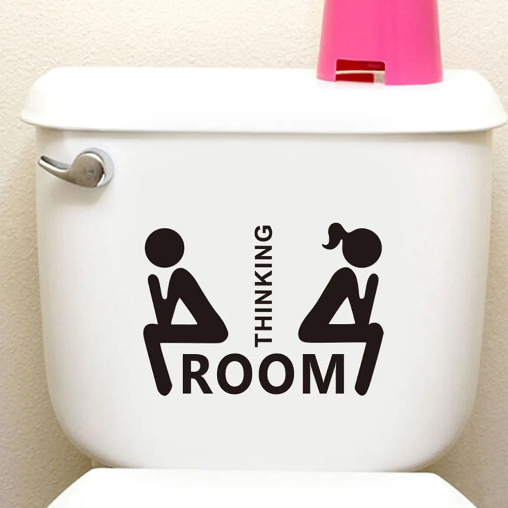 Funny Toilet Sign Wall Sticker Bathroom Decoration Diy Creative Adesivos De Paredes Home Decor Wall Mural Art Posters Removable
Funny Toilet Sign Wall Sticker Bathroom Decoration Diy Creative Adesivos De Paredes Home Decor Wall Mural Art Posters Removable