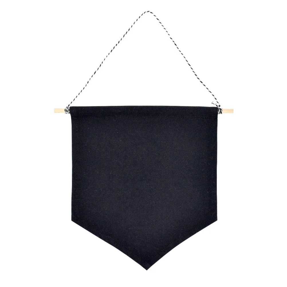 Pin Display Pennant Banner Enamel Lapel Pin Badge Flag Plain Blank Canvas Wall Banner(Black/S)
Pin Display Pennant Banner Enamel Lapel Pin Badge Flag Plain Blank Canvas Wall Banner(Black/S)
