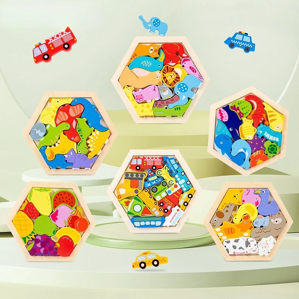 Baby Montessori Toys Wooden Puzzle Tangram Jigsaw Puzzle Game 3D Puzzle Preschool early learning Educational Toys for Children
Baby Montessori Toys Wooden Puzzle Tangram Jigsaw Puzzle Game 3D Puzzle Preschool early learning Educational Toys for Children