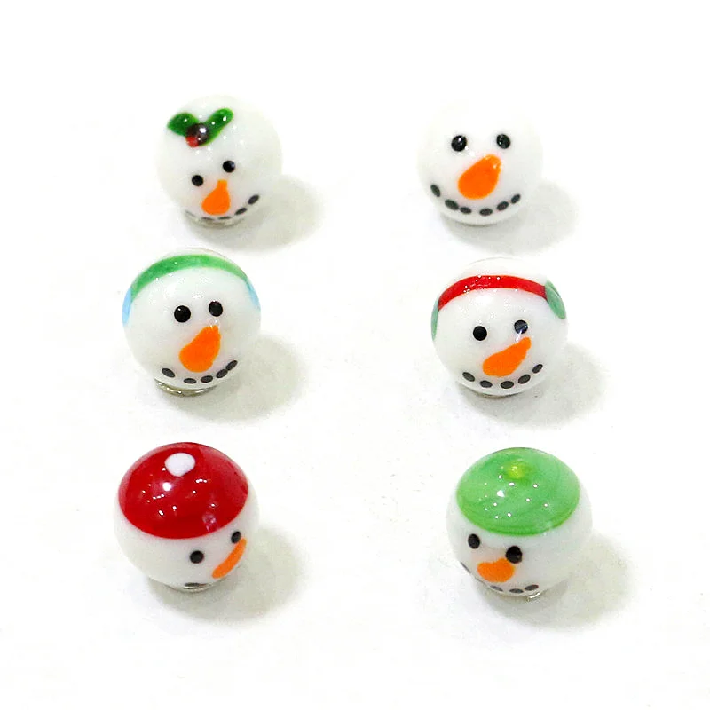 6PCS Cute Snowman Rare Glass Marbles Ball Kid's Game Pinball Gifts Xmas New Year Ornaments Garden Outdoor Decor Accessories 16mm
6PCS Cute Snowman Rare Glass Marbles Ball Kid's Game Pinball Gifts Xmas New Year Ornaments Garden Outdoor Decor Accessories 16mm