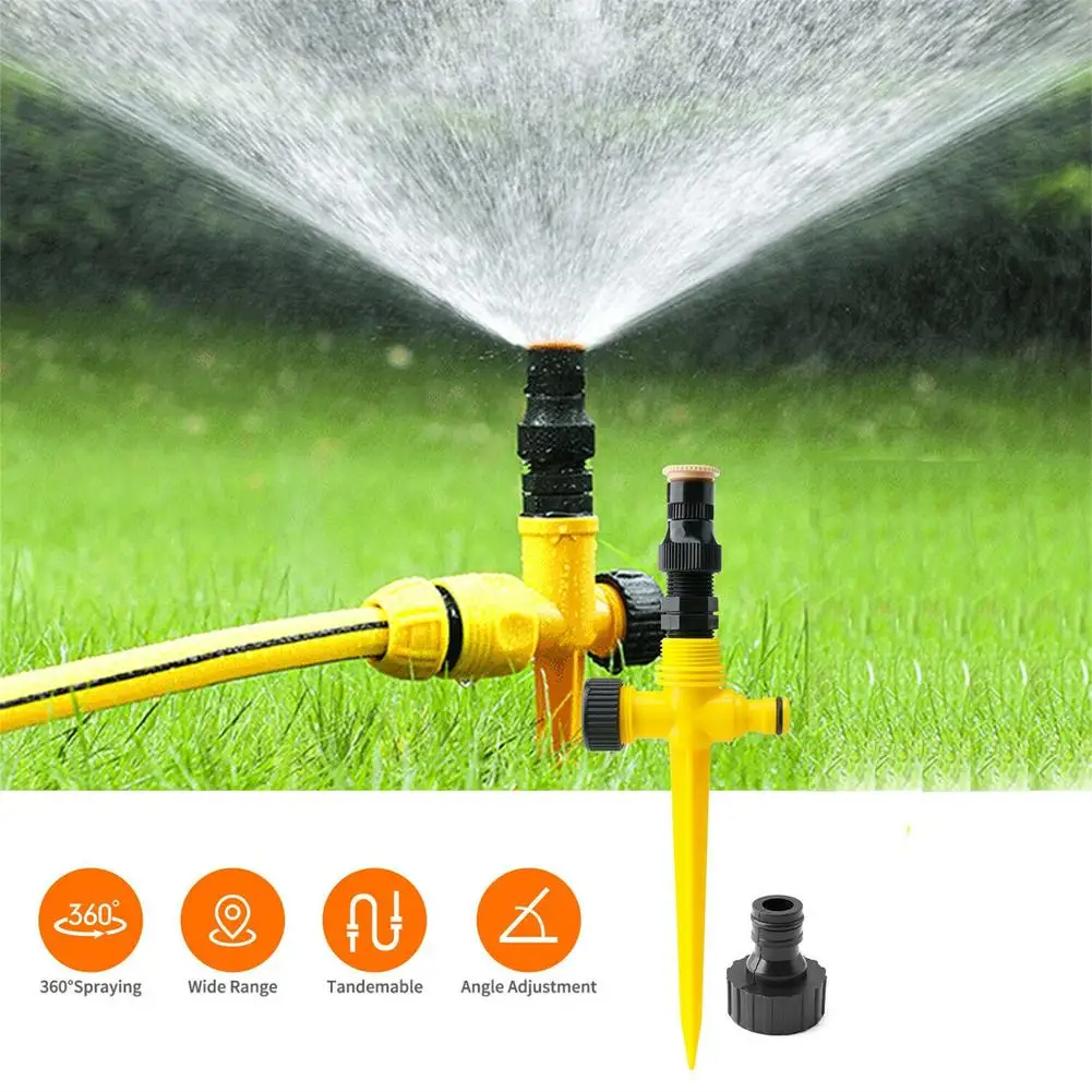 Auto Sprinkler 360 Degree Rotating 3-level Adjustable Water Saving Irrigation System For Garden Lawn Patio Irrigation Sprinkler
Auto Sprinkler 360 Degree Rotating 3-level Adjustable Water Saving Irrigation System For Garden Lawn Patio Irrigation Sprinkler