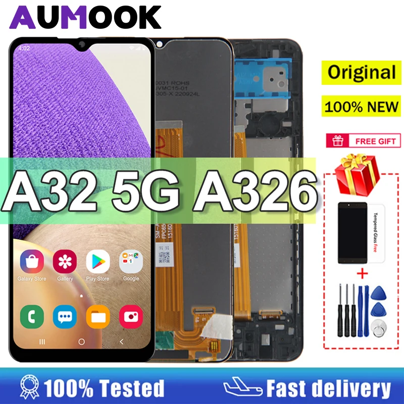 6.5"Original Display For Samsung Galaxy A32 5G LCD Display Touch Screen Assembly Replacement For Samsung A32 5G SM A326B Display
6.5"Original Display For Samsung Galaxy A32 5G LCD Display Touch Screen Assembly Replacement For Samsung A32 5G SM A326B Display