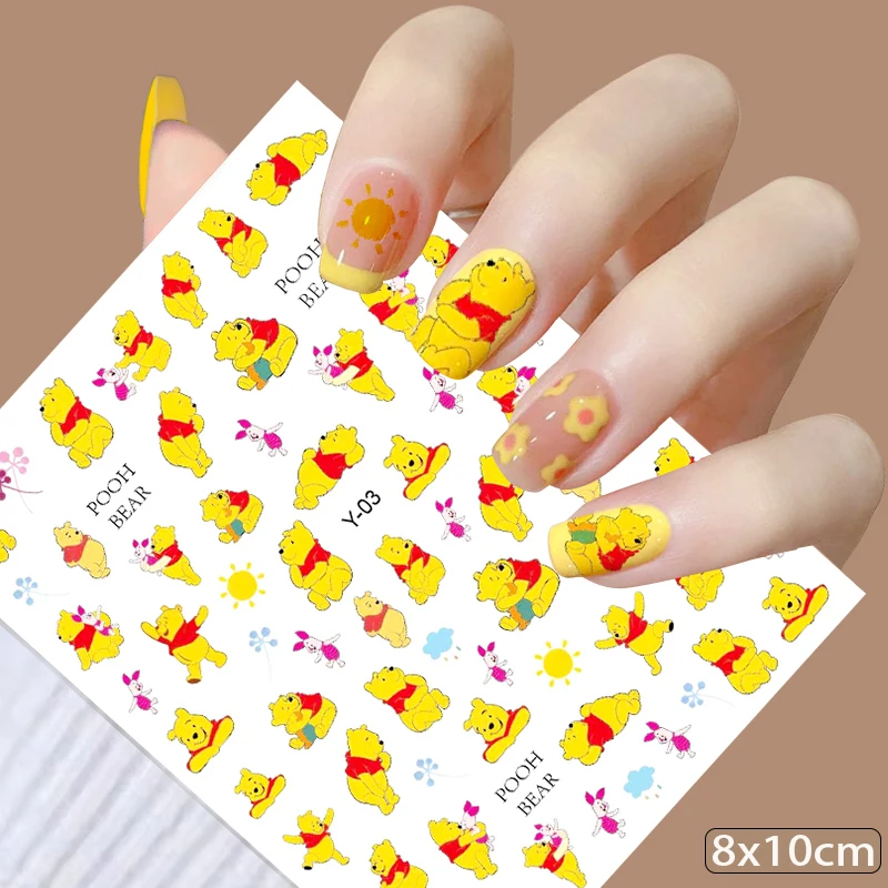 Cartoon Winnie the Pooh Dumbo Stitch 3D Nail Sticker Nail Art Supplies Disney Anime Character Nail Decal Nail Art Decoration
Cartoon Winnie the Pooh Dumbo Stitch 3D Nail Sticker Nail Art Supplies Disney Anime Character Nail Decal Nail Art Decoration