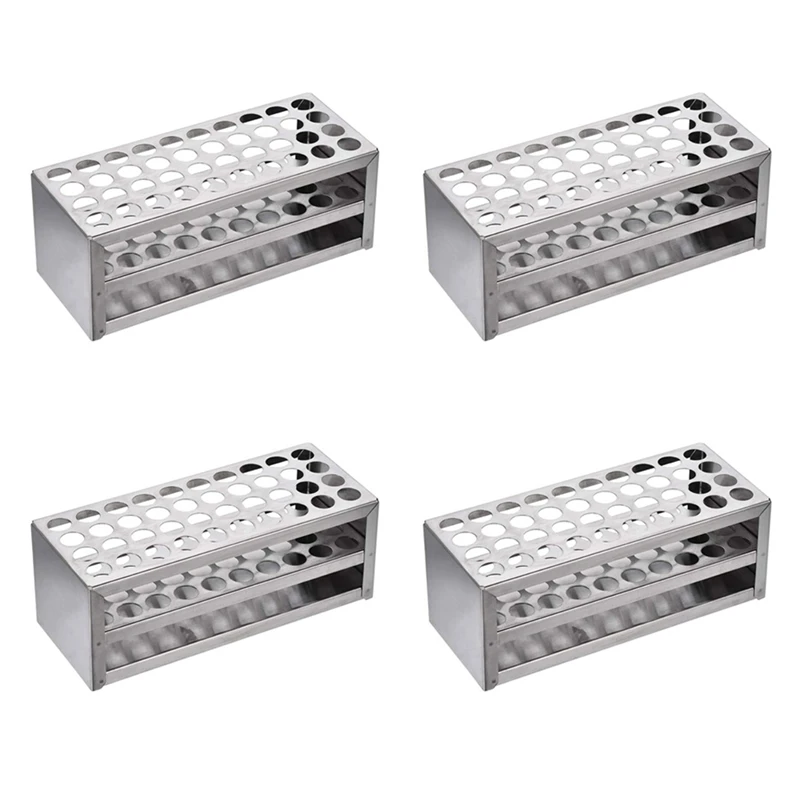 4 Pcs 14Mm 40 Hole Aluminum Test Tube Rack Multifunctional Laboratory Test Tube Holder Laboratory Equipment
4 Pcs 14Mm 40 Hole Aluminum Test Tube Rack Multifunctional Laboratory Test Tube Holder Laboratory Equipment