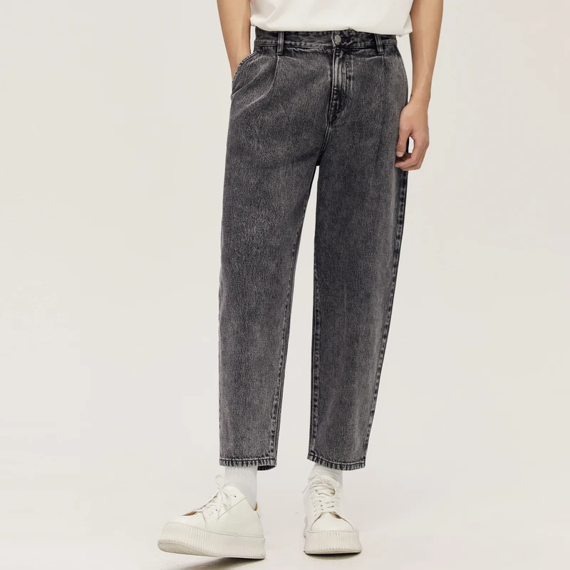 Metersbonwe Basic Jeans Men Summer New Small Feet Fashion Loose Nine Point Trousers Male Pants Brand
Metersbonwe Basic Jeans Men Summer New Small Feet Fashion Loose Nine Point Trousers Male Pants Brand