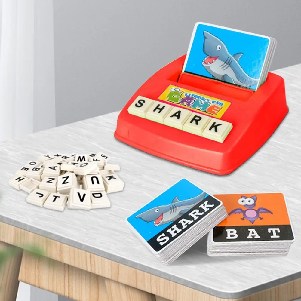 Puzzle 2 In 1 English Letter Machine Games Visual Word Letter Cards and Children's Math Board Games Educational Learning Toys
Puzzle 2 In 1 English Letter Machine Games Visual Word Letter Cards and Children's Math Board Games Educational Learning Toys