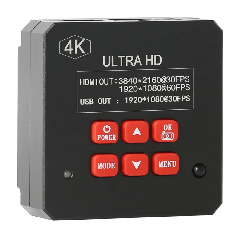 

4K UHD 38MP 1080P HDMI USB Industrial Video Microscope Camera C Mount Phone Repair PCB Soldering Magnifier Video Recorder