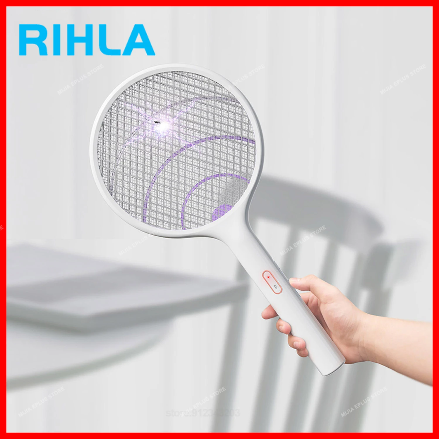 Xiaomi Qualitell Electric Mosquito Swatter Rechargeable Handheld Wall-mounted Insect Fly Killing Dispeller LED Mosquito-Killer
Xiaomi Qualitell Electric Mosquito Swatter Rechargeable Handheld Wall-mounted Insect Fly Killing Dispeller LED Mosquito-Killer
