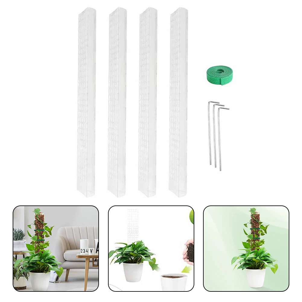 Clear Moss Pole Sphagnum Moss Pole Climbing Plants Flat Surface Kit Plastic White Indoor High-Quality Materials
Clear Moss Pole Sphagnum Moss Pole Climbing Plants Flat Surface Kit Plastic White Indoor High-Quality Materials