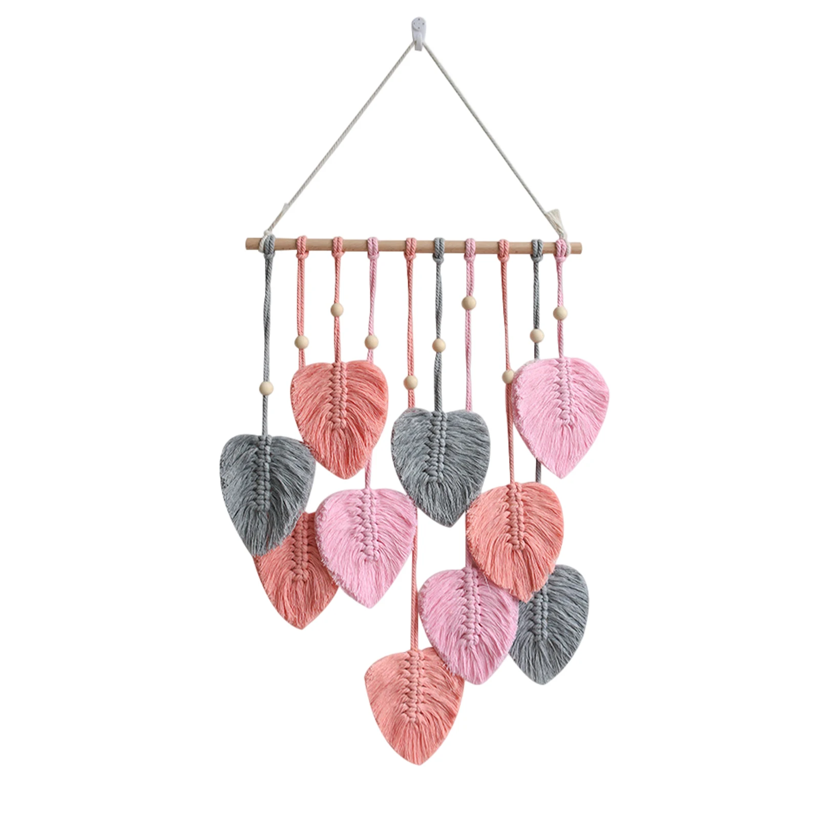 Bedroom Living Room Hanging Macrame Wall Decor Art Nursery Handmade Decoration Woven Leaves QUALITY Elegant Yarn Romantic
Bedroom Living Room Hanging Macrame Wall Decor Art Nursery Handmade Decoration Woven Leaves QUALITY Elegant Yarn Romantic