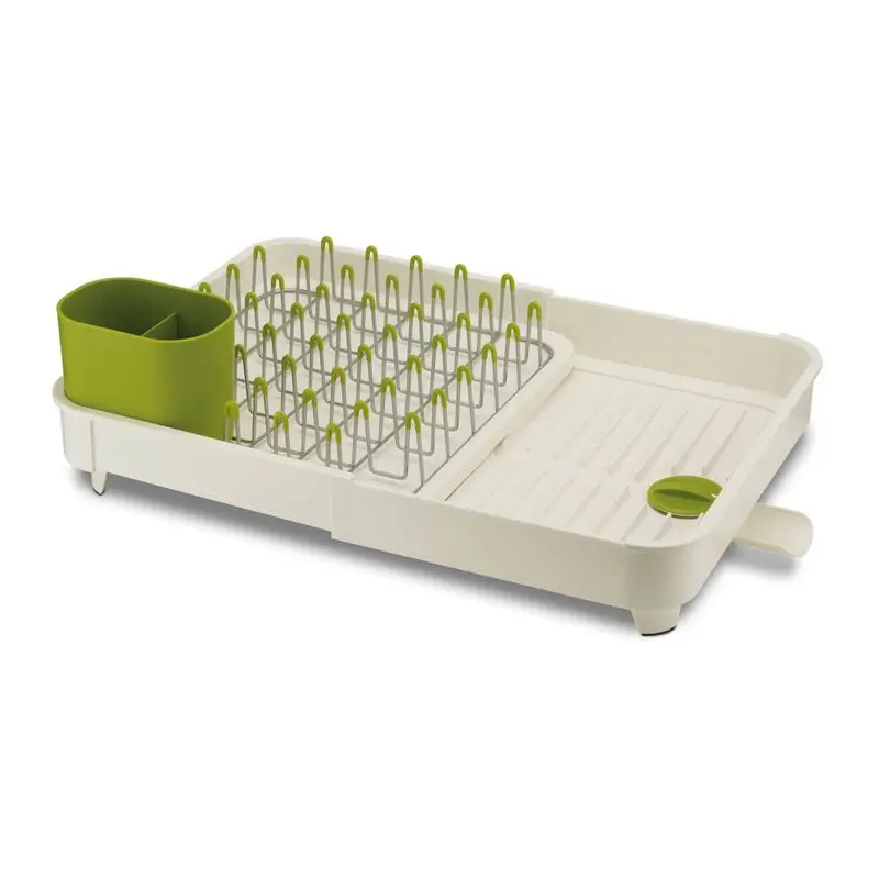 Extend-Expandable Dish Rack White 6.25 Inches (H) x 12.5 Inches (W) x 14.25 Inches (D)
Extend-Expandable Dish Rack White 6.25 Inches (H) x 12.5 Inches (W) x 14.25 Inches (D)