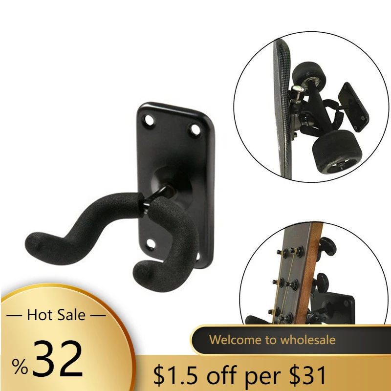 11*5.5cm Guitar Long-Board Wall Hanger Mount Display Rack Home Shop Organizer Holder Metal Support Skate Board Accessories
11*5.5cm Guitar Long-Board Wall Hanger Mount Display Rack Home Shop Organizer Holder Metal Support Skate Board Accessories