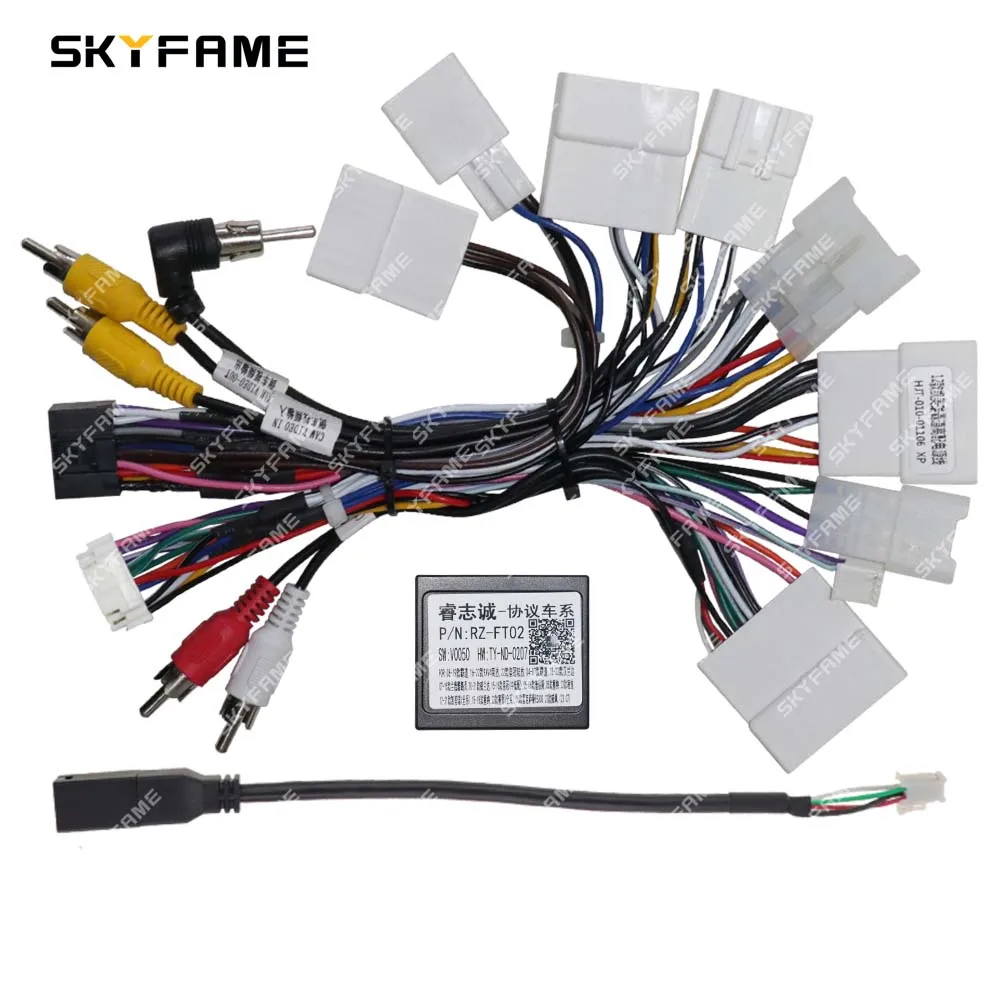 SKYFAME автомобильный жгут проводов адаптер Canbus Box декодер Android радио кабель питания для Toyota Prius 50 Harrier 4runner G-RZ-FT52
SKYFAME автомобильный жгут проводов адаптер Canbus Box декодер Android радио кабель питания для Toyota Prius 50 Harrier 4runner G-RZ-FT52