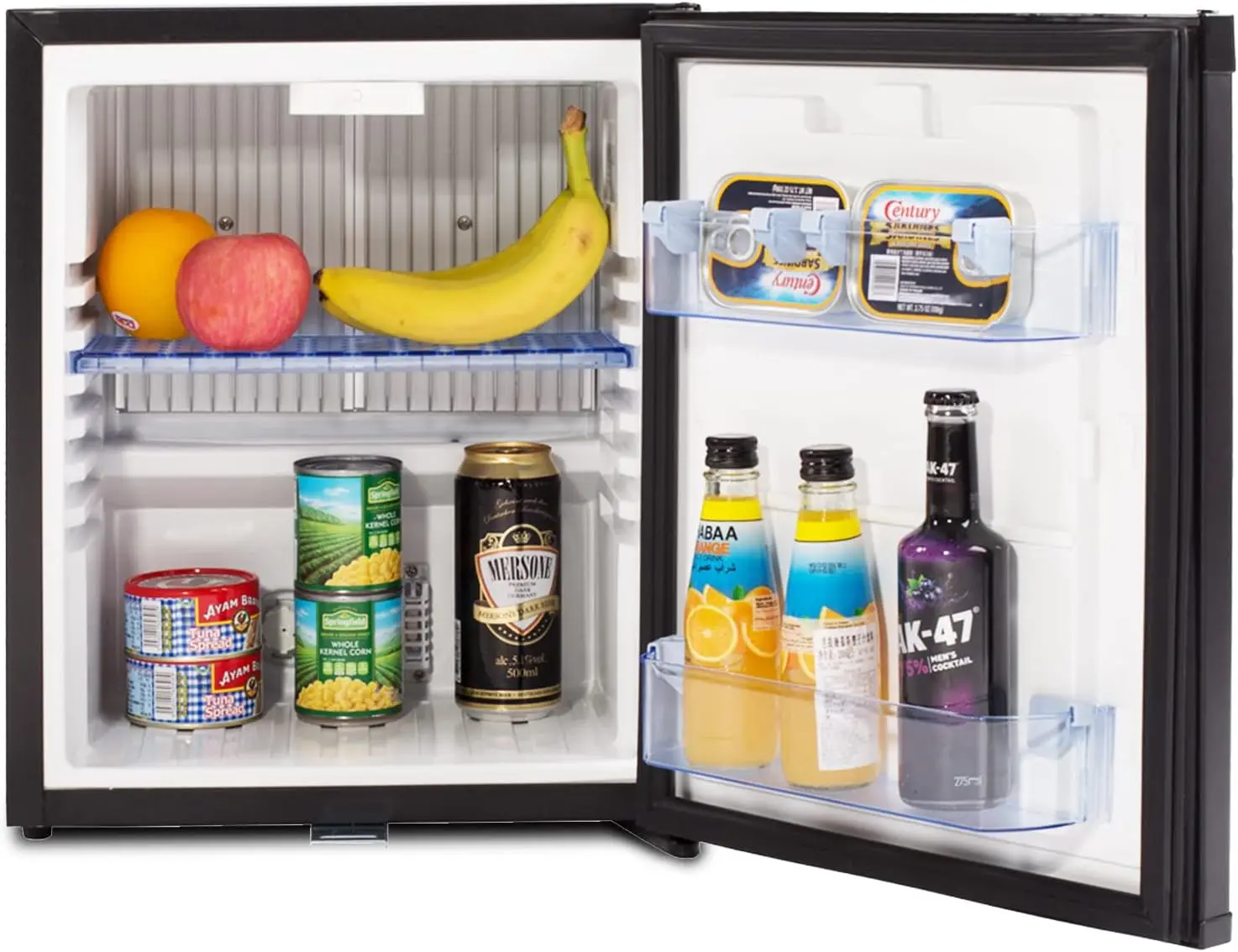 

Мини-холодильник 12 в 110 в компактный холодильник с замком реверсивная дверь без шума, 1,0 куб. Фута
