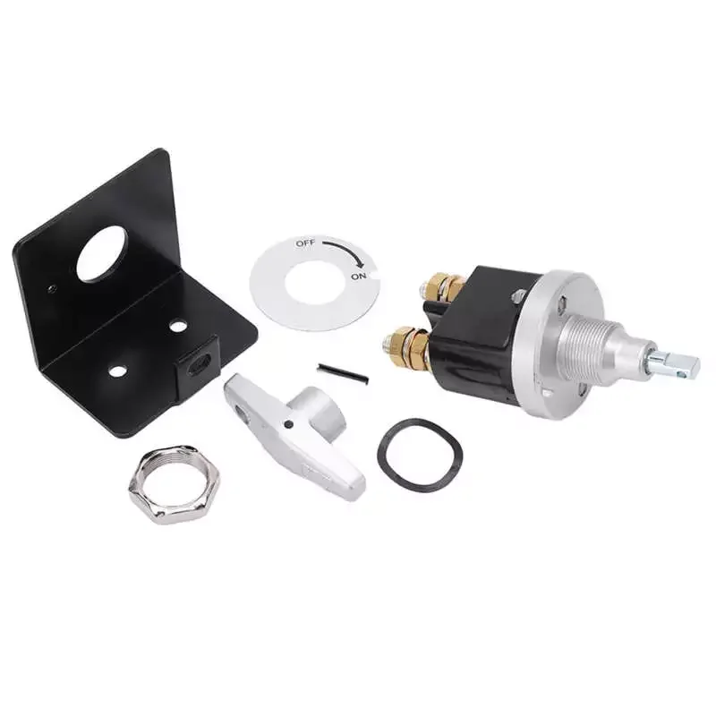 Battery Power Kill Switch Battery Power Off Switch Anti Leakage with Lock Out Plate for RV Yacht Truck
Battery Power Kill Switch Battery Power Off Switch Anti Leakage with Lock Out Plate for RV Yacht Truck