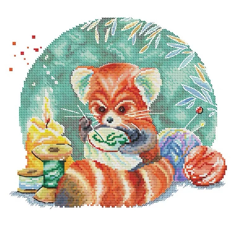 

embroidered beaver 34-31 Cross Stitch Kit Packages Counted Cross-Stitching Kits New Pattern Cross stich unPainting Set