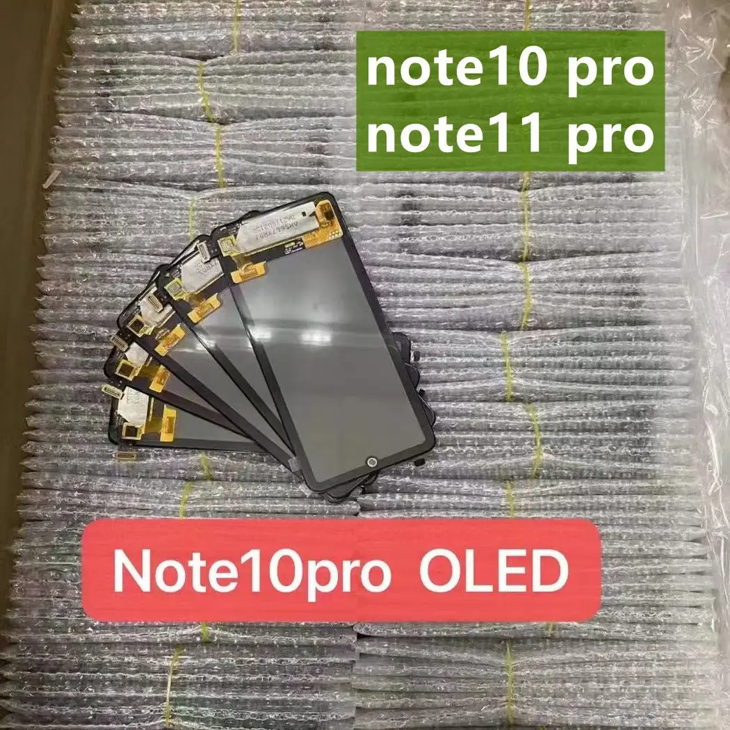 100% Test AMOLED Note 11 pro Repair Parts for Xiaomi Redmi note 10 pro LCD Display With Frame Touch Screen Digitizer Assembly
100% Test AMOLED Note 11 pro Repair Parts for Xiaomi Redmi note 10 pro LCD Display With Frame Touch Screen Digitizer Assembly