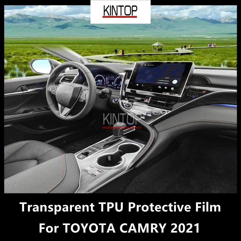 For TOYOTA CAMRY 2021 Car Interior Center Console Transparent TPU Protective Film Anti-scratch Repair Film Accessories Refit
For TOYOTA CAMRY 2021 Car Interior Center Console Transparent TPU Protective Film Anti-scratch Repair Film Accessories Refit