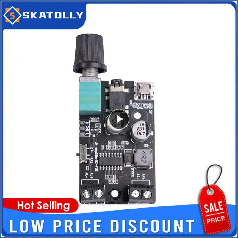1~6PCS Audio Power Amplifier Module Compatible 5.0 Ltk5328 Digital Power Amplifier Board Stereo Two-channel
1~6PCS Audio Power Amplifier Module Compatible 5.0 Ltk5328 Digital Power Amplifier Board Stereo Two-channel