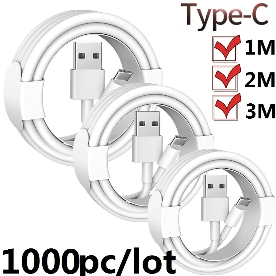 1000 шт./лот 1 м 2 м 3 м Type c Micro USB кабель USb-C кабели для Samsung S10 S22 Huawei P30 P20 Xiaomi Mi 9 Htc мобильный телефон Wire
1000 шт./лот 1 м 2 м 3 м Type c Micro USB кабель USb-C кабели для Samsung S10 S22 Huawei P30 P20 Xiaomi Mi 9 Htc мобильный телефон Wire