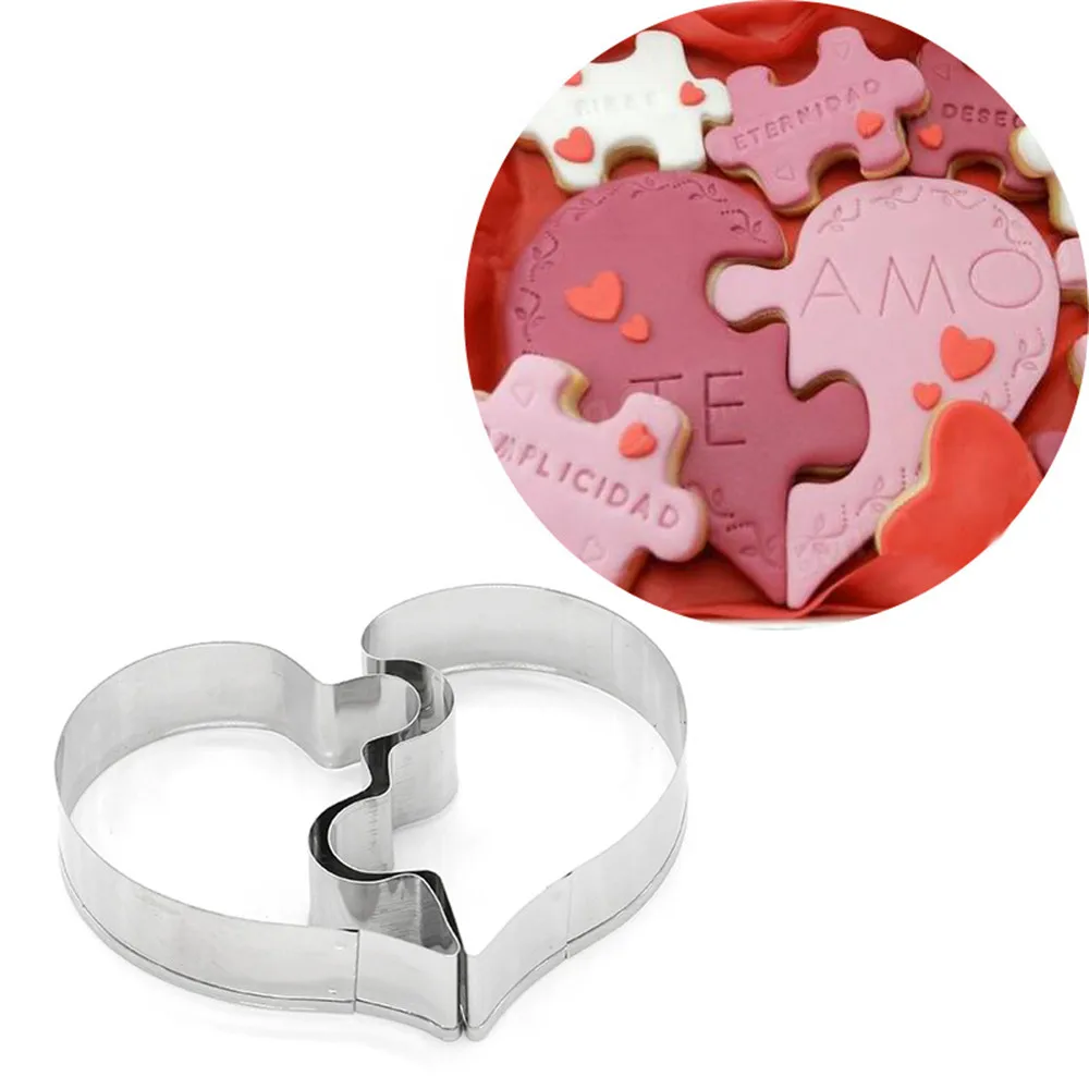 2pcs Cookie Cutters Stainless Steel Cookie Cutter Molds Mini Heart Biscuit Cutters Cake Vegetable Fruit Cutters DIY Baking Tool
2pcs Cookie Cutters Stainless Steel Cookie Cutter Molds Mini Heart Biscuit Cutters Cake Vegetable Fruit Cutters DIY Baking Tool