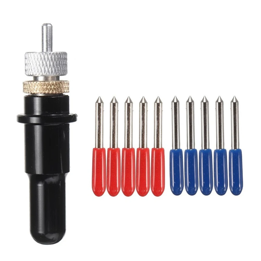10pcs 45 And 60 Degree 23.5mm*2mm Steel Blades Black 55mm*12mm Blade Holder For Roland Vinyl Cutter Tungsten Steel Durable
10pcs 45 And 60 Degree 23.5mm*2mm Steel Blades Black 55mm*12mm Blade Holder For Roland Vinyl Cutter Tungsten Steel Durable
