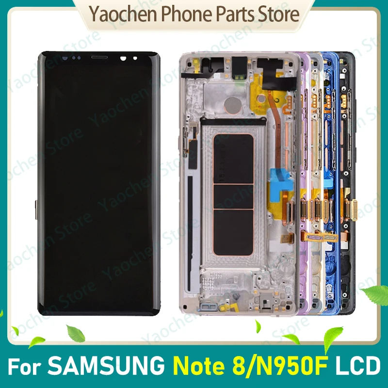 Original 6.3'' AMOLED LCD Replacement for SAMSUNG Galaxy Note 8 Touch Screen SM-N950F, SM-N950U, SM-N9500 Display
Original 6.3'' AMOLED LCD Replacement for SAMSUNG Galaxy Note 8 Touch Screen SM-N950F, SM-N950U, SM-N9500 Display