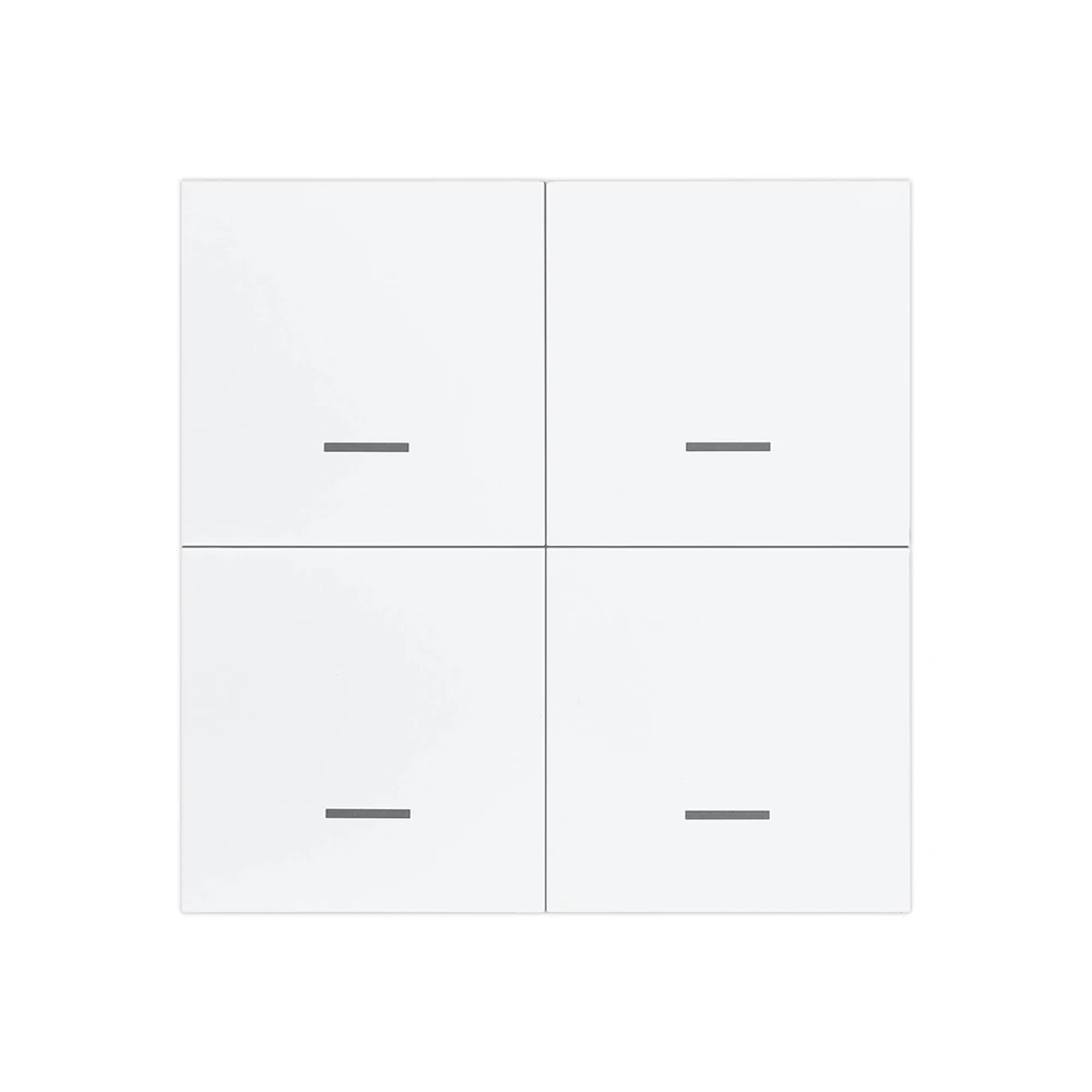 Беспроводной 4-клавишный Переключатель Tuya Smart ZigBee С Питанием От Батареи
Беспроводной 4-клавишный Переключатель Tuya Smart ZigBee С Питанием От Батареи