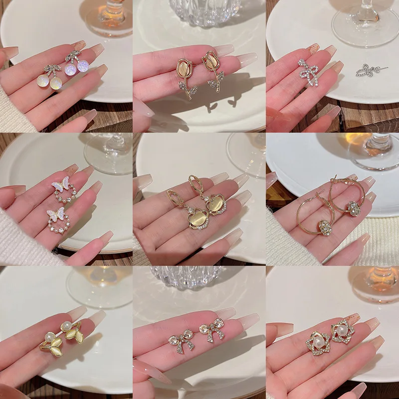 2023 модные серьги-гвоздики с опалом из циркония для женщин и девушек корейские индивидуальные серьги со звездой ювелирные изделия
2023 модные серьги-гвоздики с опалом из циркония для женщин и девушек корейские индивидуальные серьги со звездой ювелирные изделия