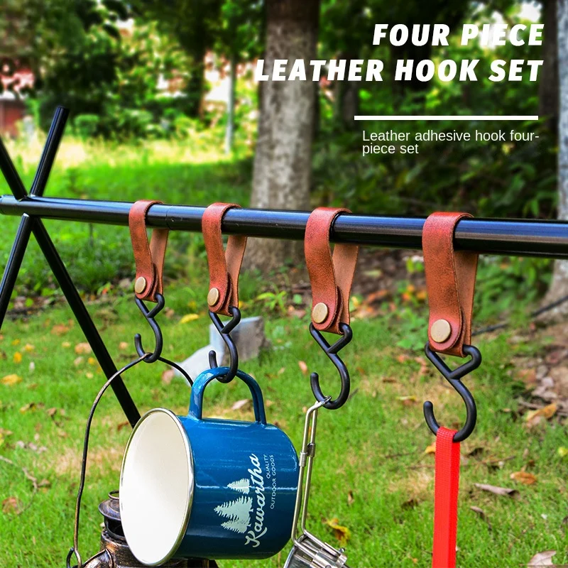 outside Shelf Leather Hook Tripod Rack with Horizontal Arm Hook Camping Portable Clothesline Hanging Buckle
outside Shelf Leather Hook Tripod Rack with Horizontal Arm Hook Camping Portable Clothesline Hanging Buckle
