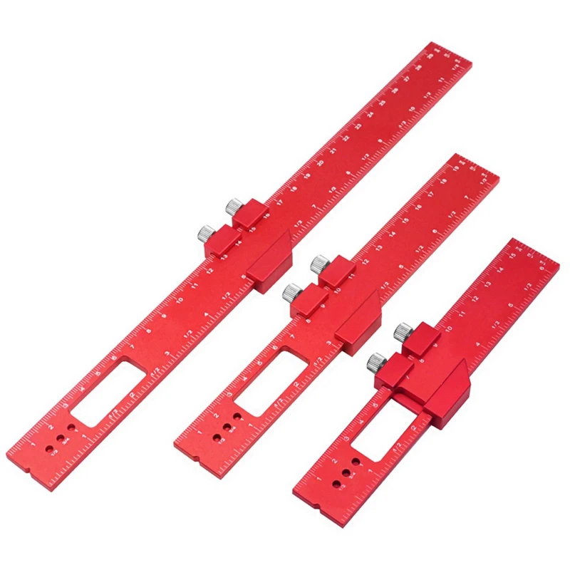 3Pcs Woodworking Ruler Aluminum Alloy Positioning Ruler Angle Ruler 16/20/30Cm Gauge DIY Layout Measurement
3Pcs Woodworking Ruler Aluminum Alloy Positioning Ruler Angle Ruler 16/20/30Cm Gauge DIY Layout Measurement