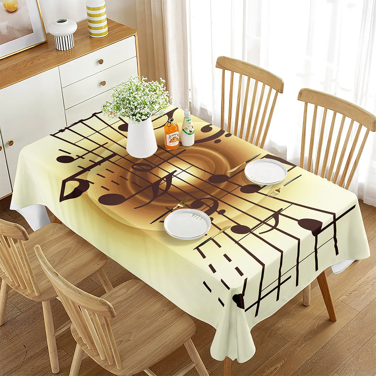 Musical Note Theme Rectangle Tablecloth Strings Music Art Decorations Rectangle Tablecloth for Party Kitchen Dining Room Decor
Musical Note Theme Rectangle Tablecloth Strings Music Art Decorations Rectangle Tablecloth for Party Kitchen Dining Room Decor