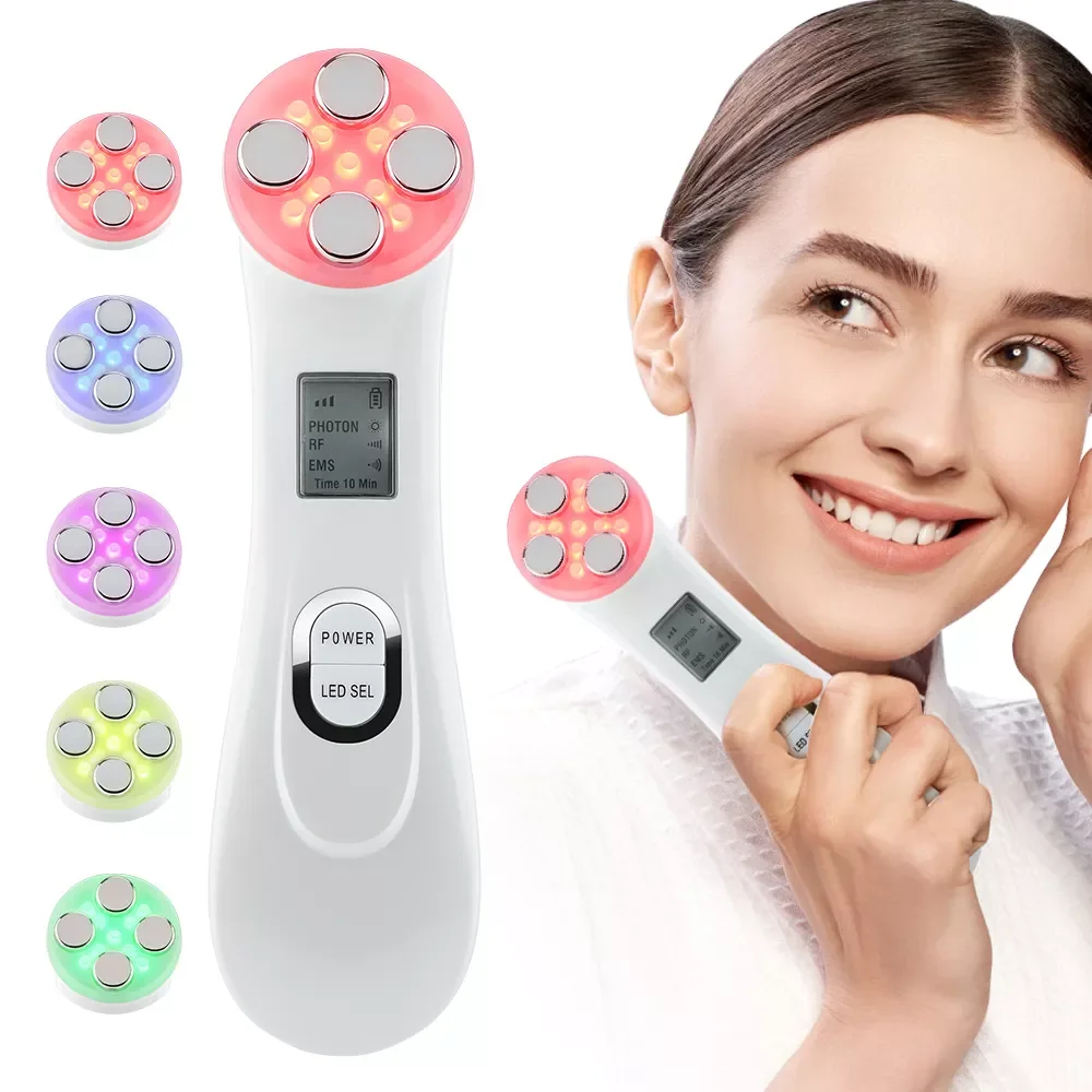 NEW2023 RF EMS Beauty Device Microcurrent Radio Frequency 5 Light Therapy IPL Skin Rejuvenation Face Lift Facial Massager
NEW2023 RF EMS Beauty Device Microcurrent Radio Frequency 5 Light Therapy IPL Skin Rejuvenation Face Lift Facial Massager