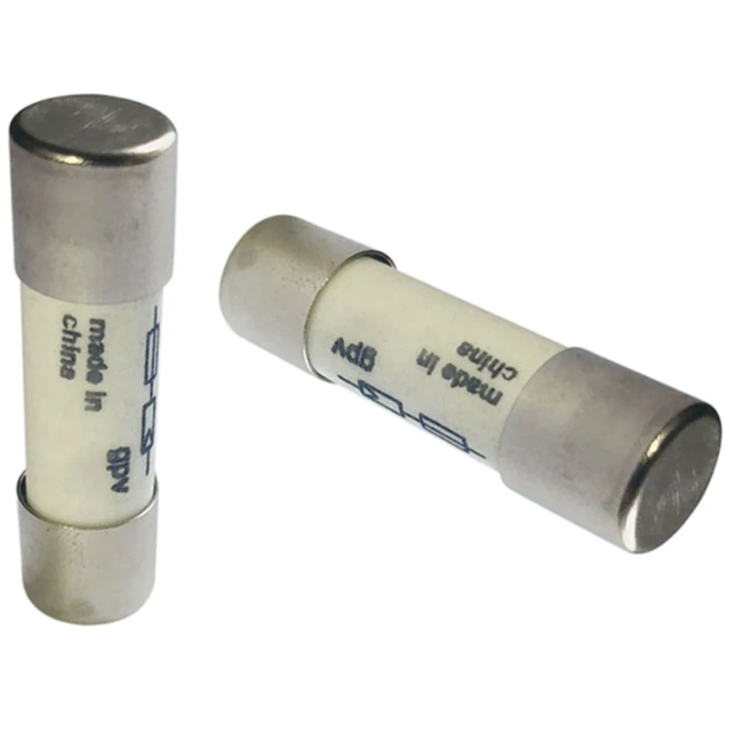 20 Pcs 1000 VDC Fuse Solar PV Explosion-Proof Fuse Silver, 10 Pcs 10A & 10 Pcs 15A 
20 Pcs 1000 VDC Fuse Solar PV Explosion-Proof Fuse Silver, 10 Pcs 10A & 10 Pcs 15A