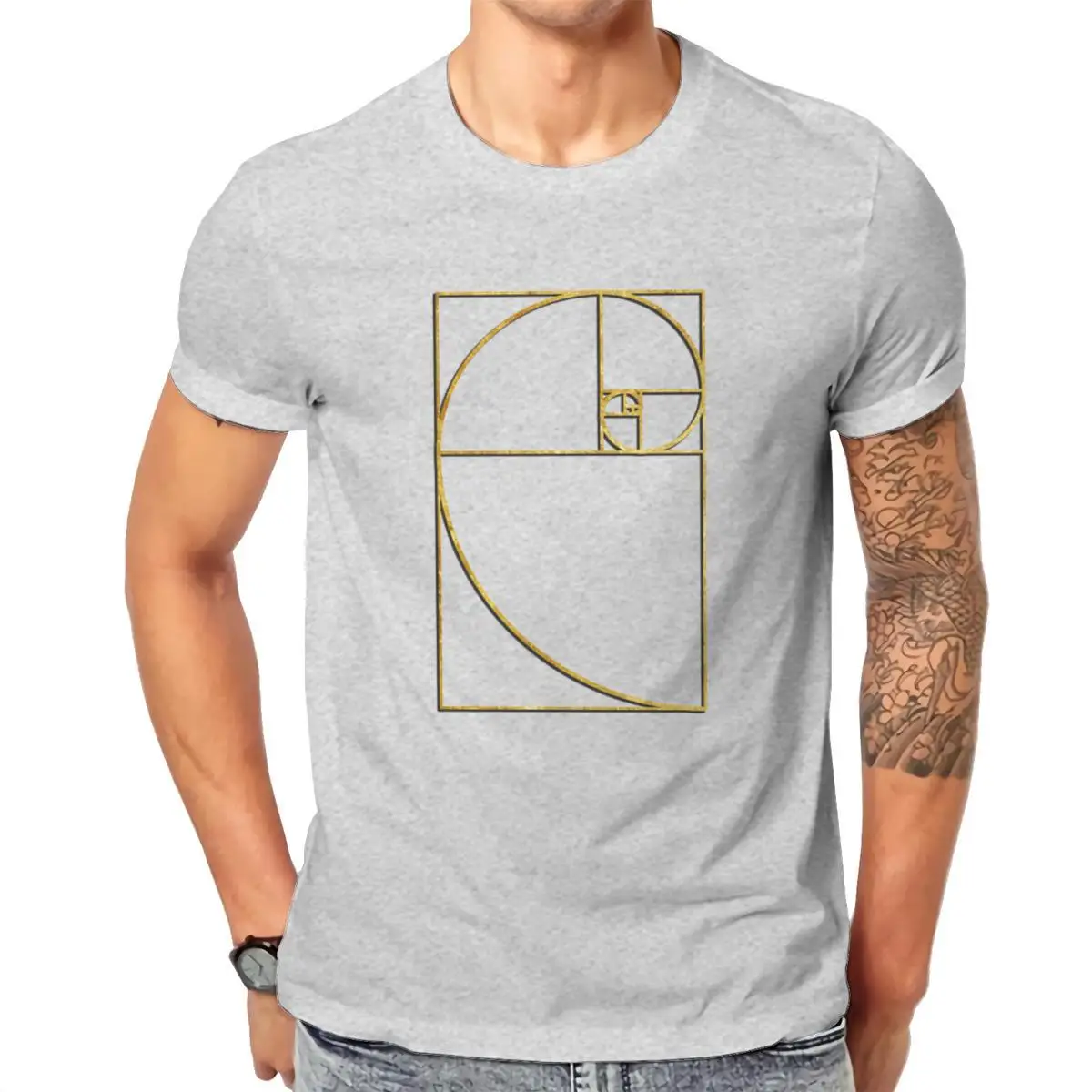 Wholesale Golden Ratio Sacred Fibonacci Spiral Unisex Jersey T-Shirt Fashion New Vintage 90s Male Clothing 102054
Wholesale Golden Ratio Sacred Fibonacci Spiral Unisex Jersey T-Shirt Fashion New Vintage 90s Male Clothing 102054