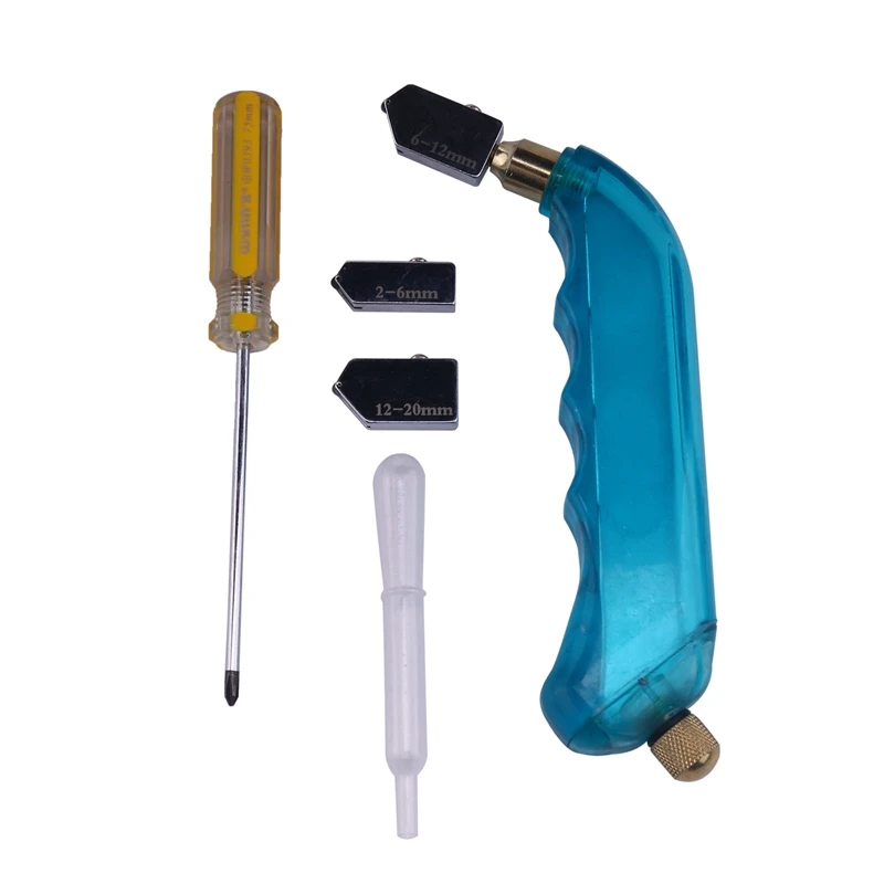 Professional Heavy Hand Grip Oil Feeding Glass Cutter With Extra Replacement Head And Oil Container-2Mm-6Mm-12Mm/12Mm-20Mm
Professional Heavy Hand Grip Oil Feeding Glass Cutter With Extra Replacement Head And Oil Container-2Mm-6Mm-12Mm/12Mm-20Mm