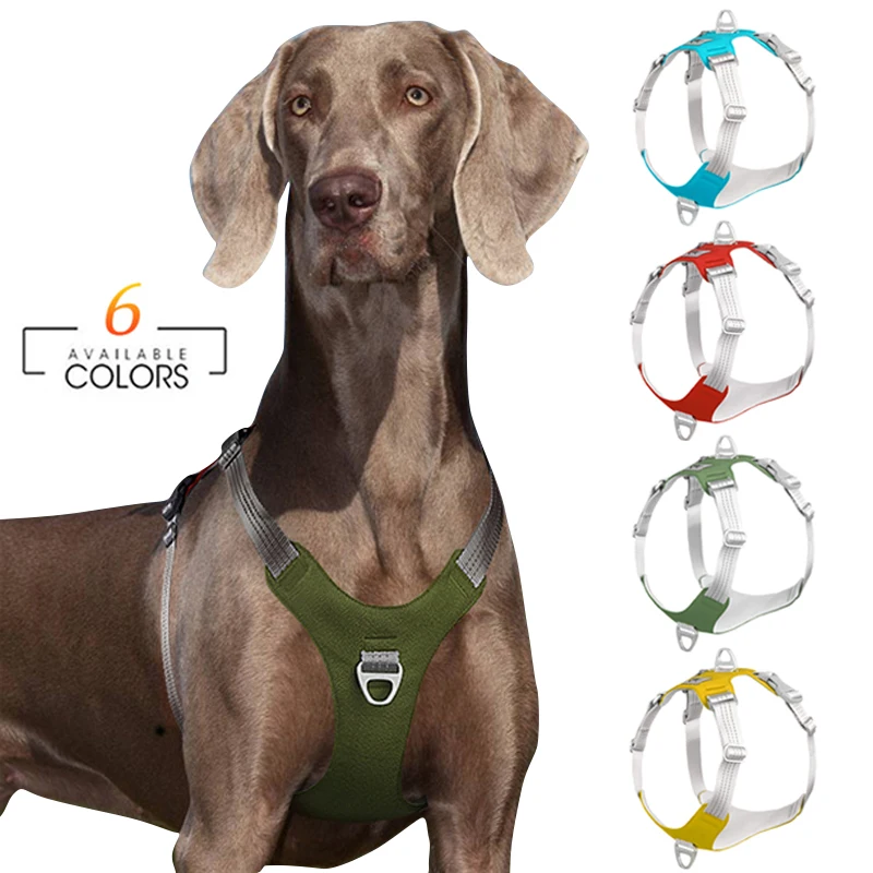 Dog Harness No Pull Dog Chest Strap Adjustable Reflective Collars for Larger Dogs Outdoor Walking Pet Harness Vest Accessories
Dog Harness No Pull Dog Chest Strap Adjustable Reflective Collars for Larger Dogs Outdoor Walking Pet Harness Vest Accessories