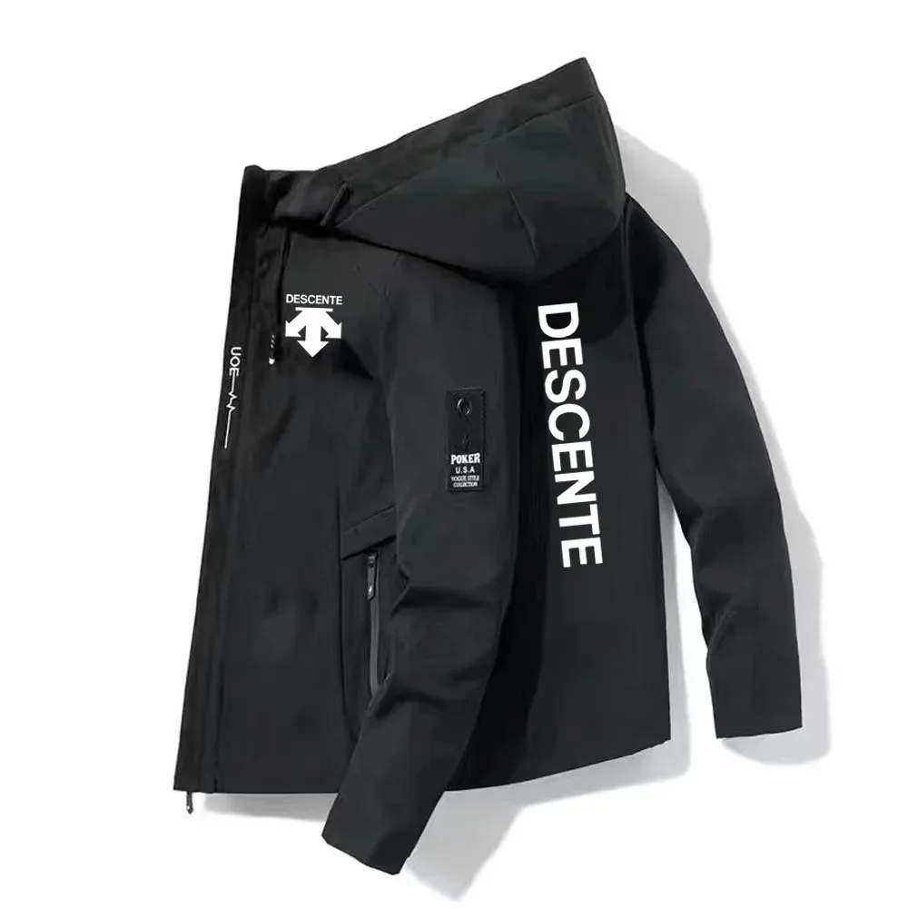 Men's casual zippered work jacket, outdoor adventure jacket, fashionable trench coat, spring, autumn, 2023
Men's casual zippered work jacket, outdoor adventure jacket, fashionable trench coat, spring, autumn, 2023